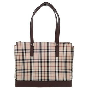 Burberry Check Tote Bag